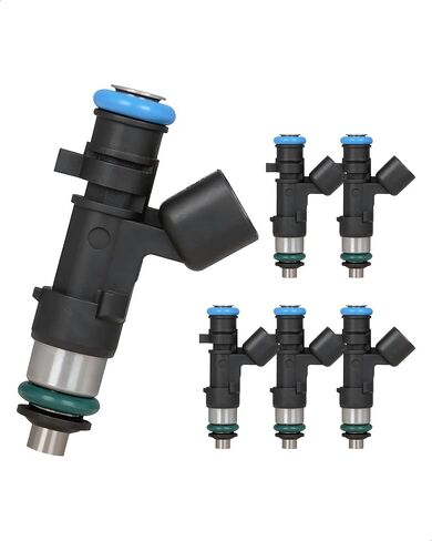 6-Count Fuel Injector Compatible with Dodge Dakota, Durango, Nitro & Ram 1500, Jeep Commander, Grand Cherokee & Liberty, Mitsubishi Raider, Ram Dakota & Ram 1500 - V6 3.7L in Saudi Arabia