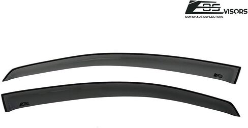for 2003-2012 Mazda RX-8 | EOS Visors JDM Smoke Tinted Side Window Visors Rain Guard Deflectors SE3P RX8 RX 8 in Saudi Arabia