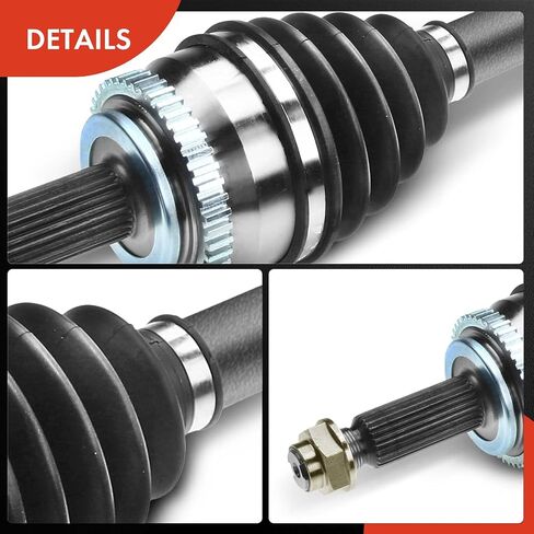 A-Premium CV Axle Shaft Assembly Compatible with Kia Forte 2011-2013, Forte5 2012-2013, 2.0L 2.4L, Automatic Transmission, Front Right Passenger Side, Replace# 495001M710 in Saudi Arabia
