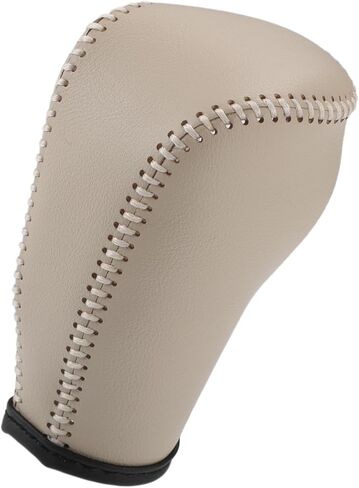 Motoforti Gear Kelsting Cover Cover Automatic Transmission Lever Trim for Nissan Murano 2009-2013 Faux Leather Beige Long-Lasting in Saudi Arabia