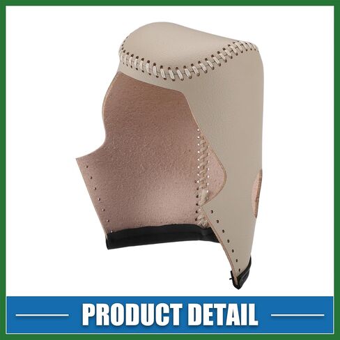 Motoforti Gear Kelsting Cover Cover Automatic Transmission Lever Trim for Nissan Murano 2009-2013 Faux Leather Beige Long-Lasting in Saudi Arabia