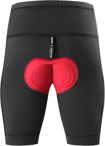 Wosawe Men Cycling Sport Shorts Srockproof 5D Pluded MTB SPINNING SIPTS in Saudi Arabia