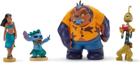 DISNEY STORE Official Frozen Figure Set – 8 Fully Sculpted Disney Figures Including Anna, Elsa, Olaf, Kristoff & More in Double-Tiered Box with Scenic Backgrounds in Saudi Arabia
