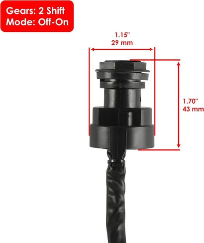 Caltric Ignition Key Switch Compatible with Yamaha Big Bear 350 Yfm350 4X4 1987 1988 1989 1990 1991 1992 1993 1994 New in Saudi Arabia