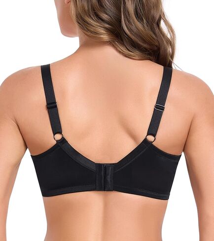 HACI Minimizer Lace Bra for Women Plus Size Full Coverage Unlined Underwire in Kuwait