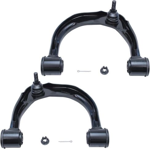 Detroit Axle - 4WD Front Upper Control Arms for 2005-2017 Toyota Tacoma 2pc Set Upper Control Arms Assembly 2006 2007 2008 2009 2010 2011 2012 2013 2014 2015 2016 Replacement in Saudi Arabia