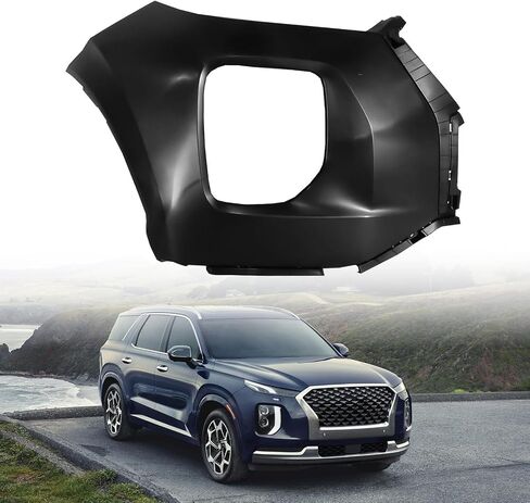 الغطاء الأمامي الأيمن المتوافق مع Hyundai 2020-2022 Palisade SE/SEL/Luxury-OE # 865F4S8010/HY1017100 in Kuwait