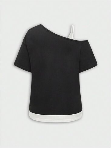 Soly Hux Women's Plus Size Y2K Tops Tops Graphic Tees العصرية قصيرة الأكمام in Saudi Arabia