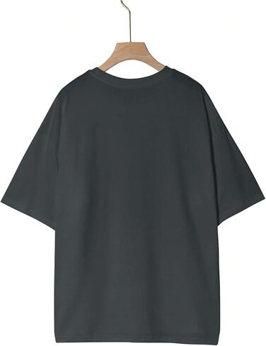 SOLY HUX Women's Plus Size Graphic Tees Half Sleeve Vintage Oversized T Shirt Summer Streetwear Tops in Kuwait