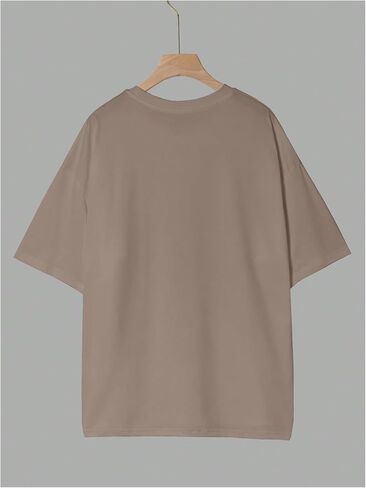 SOLY HUX Women's Plus Size Graphic Tees Half Sleeve Vintage Oversized T Shirt Summer Streetwear Tops in Kuwait