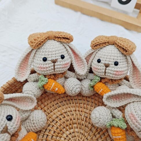 Women Plush Plush Bunny -keychain Gift - للحصول على حقيبة يد ، محفظة ، حقيبة تحمل على الظهر ، مفاتيح السيارات ، سحر الأكياس ، kawaii crochet funny keychain accessories in Saudi Arabia