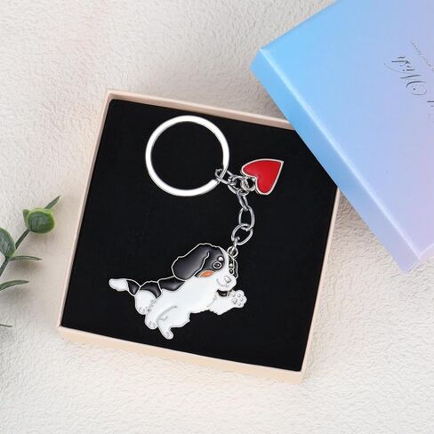 Pets Dog Keychain Portable Metal Puppy Key rings Dog Themed Party Favors Car keychains Bag Charms Purse Decoration in Kuwait