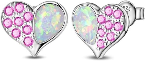 Sterling Silver Stud Earrings for Women, Hypoallergenic Flat Back Earrings Jewelry Gifts for Sensitive Ears in Kuwait
