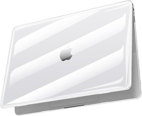 Seorsok متوافق مع حافظة MacBook Air 13 بوصة 2022 2021 2020 2019 2018 إصدار A1932 A2179 M1 A2337 Touch ID، حافظة بلاستيكية صلبة بنمط قلب لطيف وجميل مع غطاء لوحة مفاتيح، بني in Kuwait