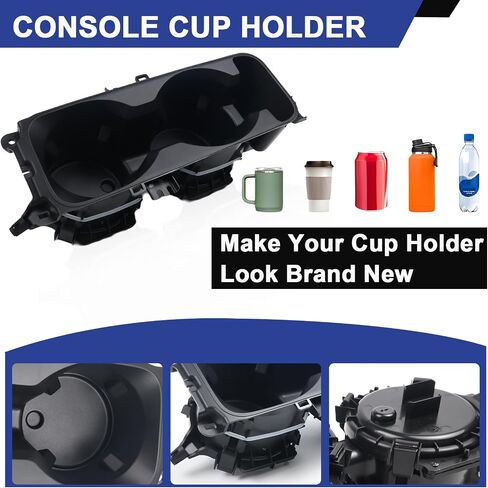 LB5Z-7813562-AB Center Console Cup Holder Fit for Ford Explorer 2020-2025 Replace LB5Z7813562AB (Without Wireless Charging) in Saudi Arabia