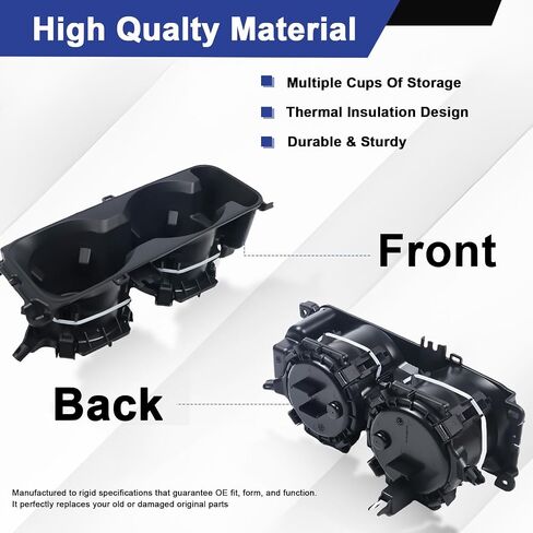 LB5Z-7813562-AB Center Console Cup Holder Fit for Ford Explorer 2020-2025 Replace LB5Z7813562AB (Without Wireless Charging) in Saudi Arabia