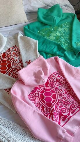 Preppy Embroidered Flower Hoodies for Teen Girl Women Y2K Back Graphic Printed Oversized Pullover Hooded Sweatshirts in Saudi Arabia