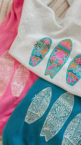 Preppy Embroidered Flower Hoodies for Teen Girl Women Y2K Back Graphic Printed Oversized Pullover Hooded Sweatshirts in Saudi Arabia
