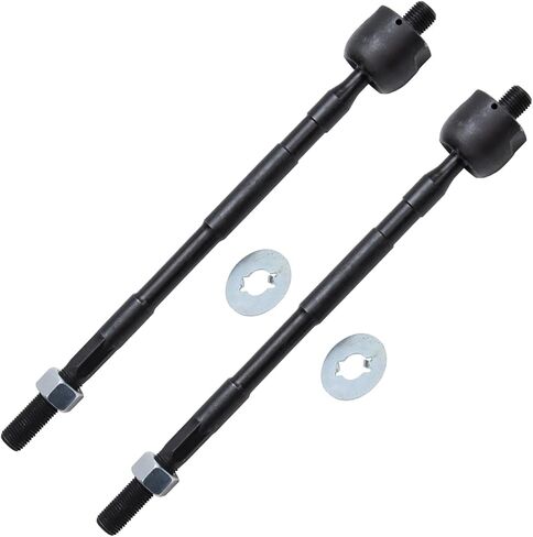 Detroit Axle - Front 4pc Tie Rods Kit for 98-01 Subaru Impreza, 2 Boots 2 Inner Tie Rod Ends 1998 1999 2000 2001 Replacement in Saudi Arabia