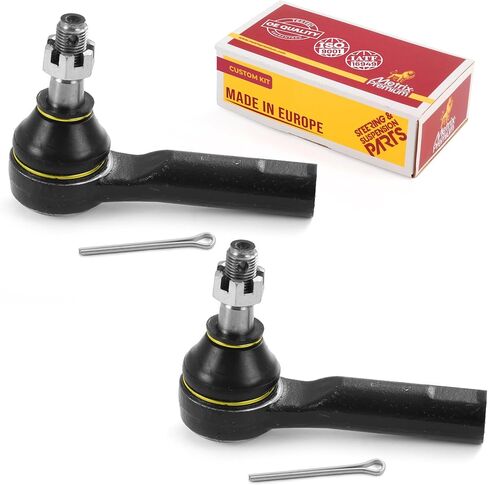 Metrix Premium Chassis Parts-2 PC Front Tie Rod End Kit Fits 2013-2016 Mazda CX-5 ، استبدال ES801390 ، مصنوع في أوروبا in Saudi Arabia