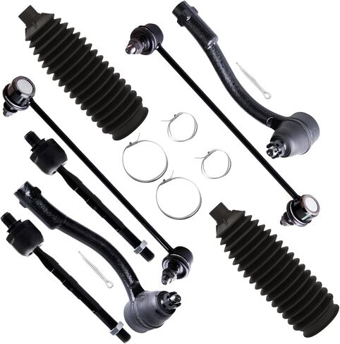 طقم التعليق 8-PC FIT 2006-2011 لـ Hyundai Accent Front Inner Inner Rod Rod End Link Link Link in Saudi Arabia
