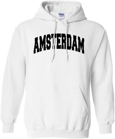 Teesandtankyou Amsterdam College Style Hoodie Sweatshirt spinsex in Saudi Arabia