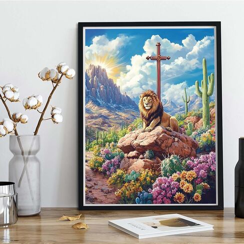 Kaliosy 5D Diamond Art Kits for Adults Field of Sky by Number Kits, Diamond Painting Art Nature Scenery DIY Full Drill Crystal Craft Cross Stitch Embroidery Decoration (12x16 inch) 30x40 cm in Kuwait