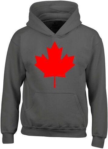 Canada Red Maple Leaf Hooded Sweatshirts Canadian Flag Hoodie in Kuwait