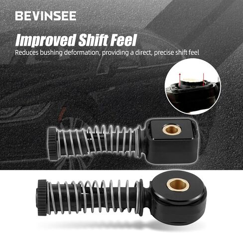 Bevinsee Solid Sling Syfter Kit متوافق مع VW MK6 MK7 GTI 6 Speed Manual Gear Manual MQ250 MQ350 متوافق مع Audi A3 2.0T 2007-2013 استبدال 1K0711761B 1J0711761B 6061-ALUMINUM in Saudi Arabia