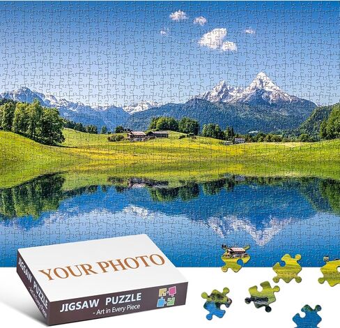 Puzzles from Photos, Challenging Personalized Puzzle, Jigsaw Puzzlefor Family, Christmas, Pet, Birthday, Wedding Gift (1000PCS) in Saudi Arabia
