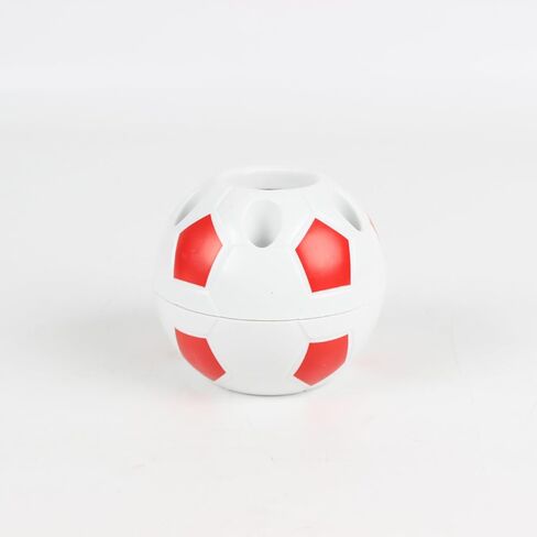 2 Packs Pen Rack Holder Soccer Shape Desktop Ornament for New School Season or Birthday Stylish Pencil Holder (Black-white) in Kuwait