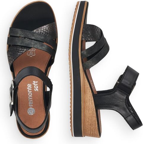 Remonte Women's Slingback Wedge Sandal in Saudi Arabia