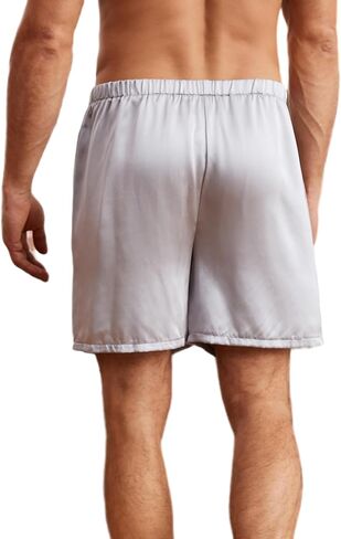 HOUDE Men's silk boxer briefs, loose, luxurious, breathable in Saudi Arabia