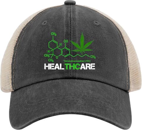 Weed Cannabis 420 Caps THC Healthcares Golf Hat Youth Golf Hat AllBlack Womens Baseball Hat Gifts for Grandma Baseball Caps in Saudi Arabia