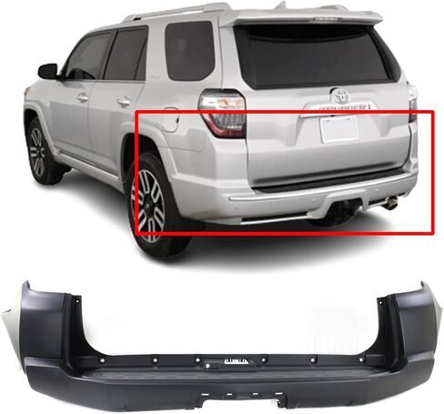 FITPARTS متوافق مع غطاء المصد الخلفي 2014 2015 2015 2017 2018 2019 2020 2021 2022 TOYOTA 4RUNNER 14 15 16 17 18 19 20 21 22. TO1100312 5215935922 in Saudi Arabia