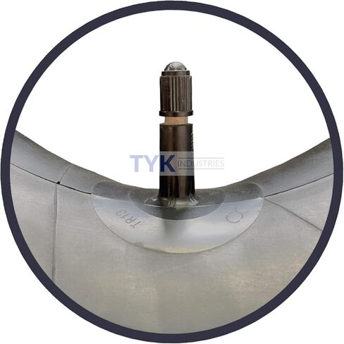 (حزمة) Tyk Industries GR13/14/15 أنبوب إطارات إطارات السيارات الداخلية ، والاستبدال الثقيل 205/70R15 أنبوب الإطارات للشاحنة الخفيفة وسيارات الدفع الرباعي مع TR13 STEM صمام مطاطي قصير in Saudi Arabia