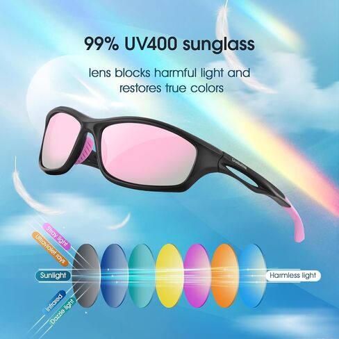 نظارات شمسية رياضية مستقطبة من Duduma للرجال والنساء والجري وركوب الدراجات والصيد والجولف والقيادة نظارات شمسية Tr90 in Kuwait