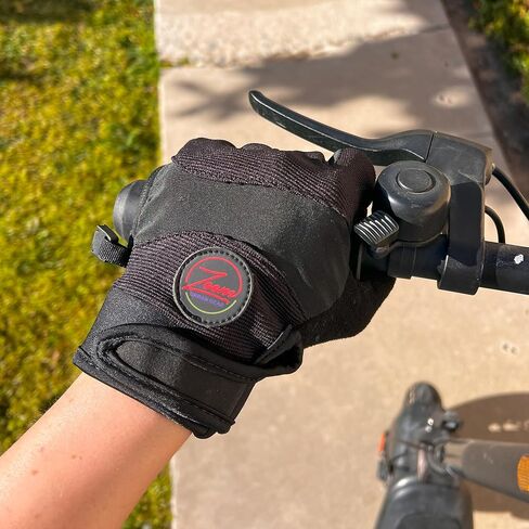 Zoom Urban Gear القفازات الكاملة للركوب-BMX المضادة للانزلاق BMX ، MTB ، ركوب الدراجات ، الدراجة الترابية ، دراجة نارية ، 4 عجلات ، سكوتر كهربائي ، قفازات الكراسي المتحركة-شاشة تعمل باللمس ، التنفس ، الحماية in Saudi Arabia