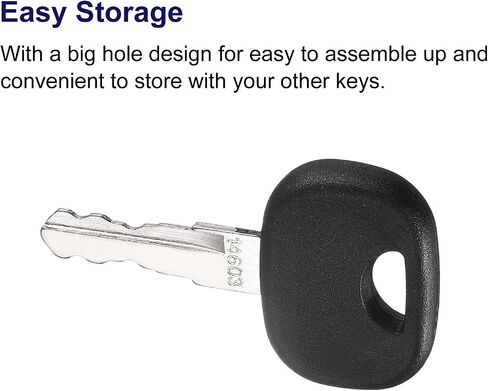 uxcell Equipment Key, Machinery Ignition Keys for Excavators (Part Number 14603) 5Pcs in Saudi Arabia