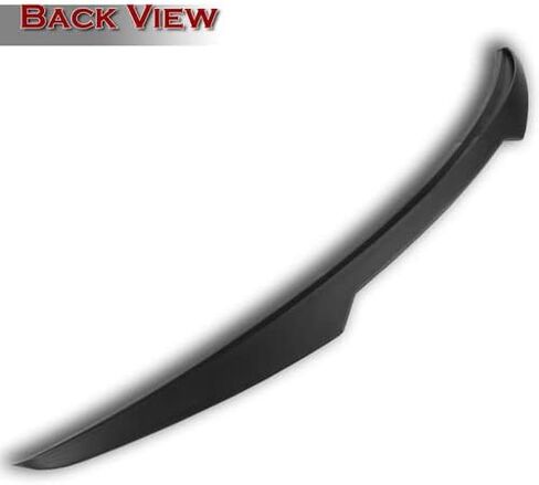 W-Power ABS Plastic V-Style V-Strunk Lid Spoiler Wing متوافق مع 2013-2019 Nissan Sentra ، 2014 2015 2016 2017 (Matt Black) in Kuwait