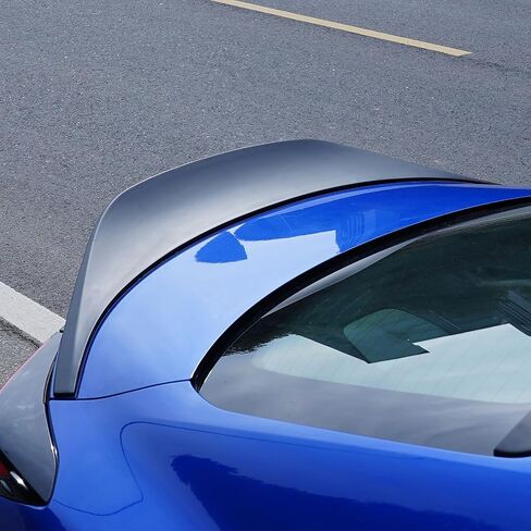 Ikon Motorsports ، Trunk Spoiler متوافق مع 2022-2025 Subaru Brz & Toyota GR86 ، TRD Gloss Black ABS Trunk Trunk LiD Wing Wing in Saudi Arabia