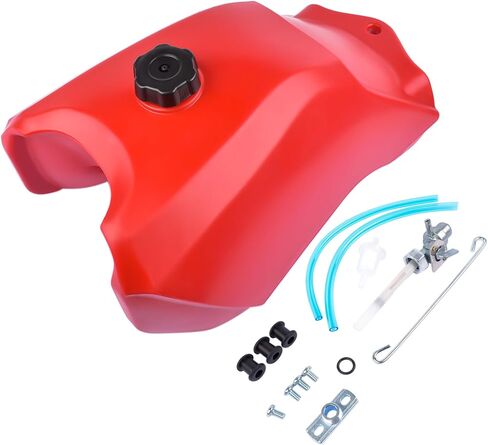 FT49300R Fuel Tank With Cap & Fuel Petcock Replacement for 1988-1992 Honda Four Trax 300 TRX300 2WD Models Only Mixizap in Kuwait