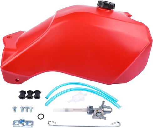 FT49300R Fuel Tank With Cap & Fuel Petcock Replacement for 1988-1992 Honda Four Trax 300 TRX300 2WD Models Only Mixizap in Kuwait