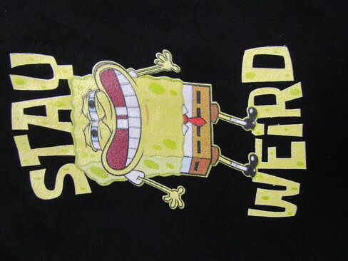 Spongebob Squarepants شخصية الرسوم المتحركة رجال سروال بيجاما نوم أسود in Saudi Arabia