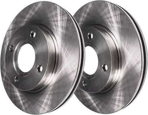 Detroit Axle - مجموعة الفرامل لـ 04-09 KIA Spectra Spectra5 2004 2005 2006 2007 2008 2009 Disc Brake Rotors Pads Ceramic Barkes Plads الأمامية والخلفية in Saudi Arabia