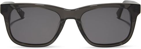 Diff Wesley Designer Mens Mens Sunglasses UV400 استقطاب ، بلورات الدخان الأسود + رمادي in Saudi Arabia