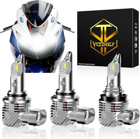 متوافق مع عام 2008 2009 2010 Suzuki GSXR 600 750 Lights ، 9005 H11 Light Light Fog Light ، 12V 55W 6000K White Blight ، Plug N Play ، 500 ٪ سطوع ، 3 عبوات in Saudi Arabia