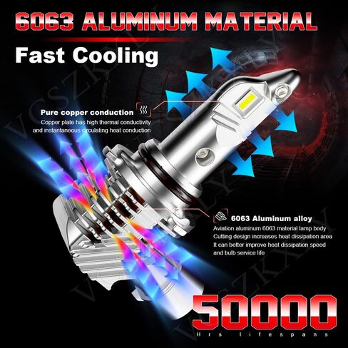 متوافق مع عام 2008 2009 2010 Suzuki GSXR 600 750 Lights ، 9005 H11 Light Light Fog Light ، 12V 55W 6000K White Blight ، Plug N Play ، 500 ٪ سطوع ، 3 عبوات in Saudi Arabia
