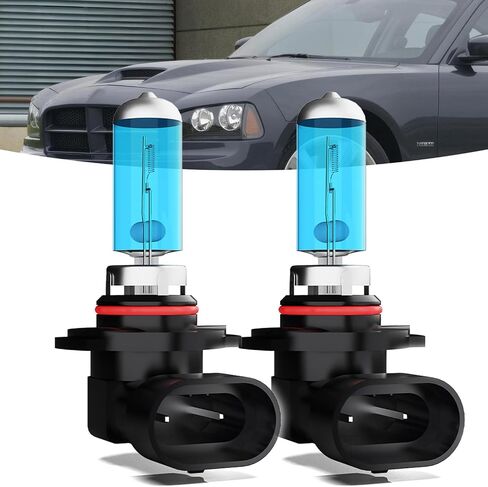 المصابيح الأمامية للهالوجين تناسب مصابيح المصابيح الأمامية 2016-2020 ، 9005/H10/HB3 High Beam + 9005/H10/HB3 Low Beam Beam Front Car ، قابس ولعب ، حزمة 4 (Dodge Charger 2016-2020) in Saudi Arabia