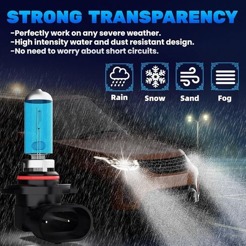 المصابيح الأمامية للهالوجين تناسب مصابيح المصابيح الأمامية 2016-2020 ، 9005/H10/HB3 High Beam + 9005/H10/HB3 Low Beam Beam Front Car ، قابس ولعب ، حزمة 4 (Dodge Charger 2016-2020) in Saudi Arabia